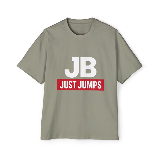JB Just Jumps Oversized Tee - Comfy Casual Shirt for Sports