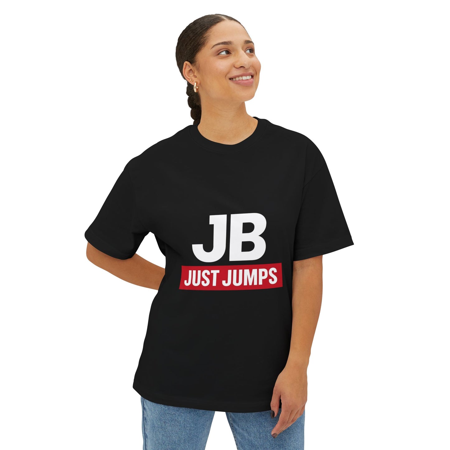Oversized Boxy Tee - JB Just Jumps