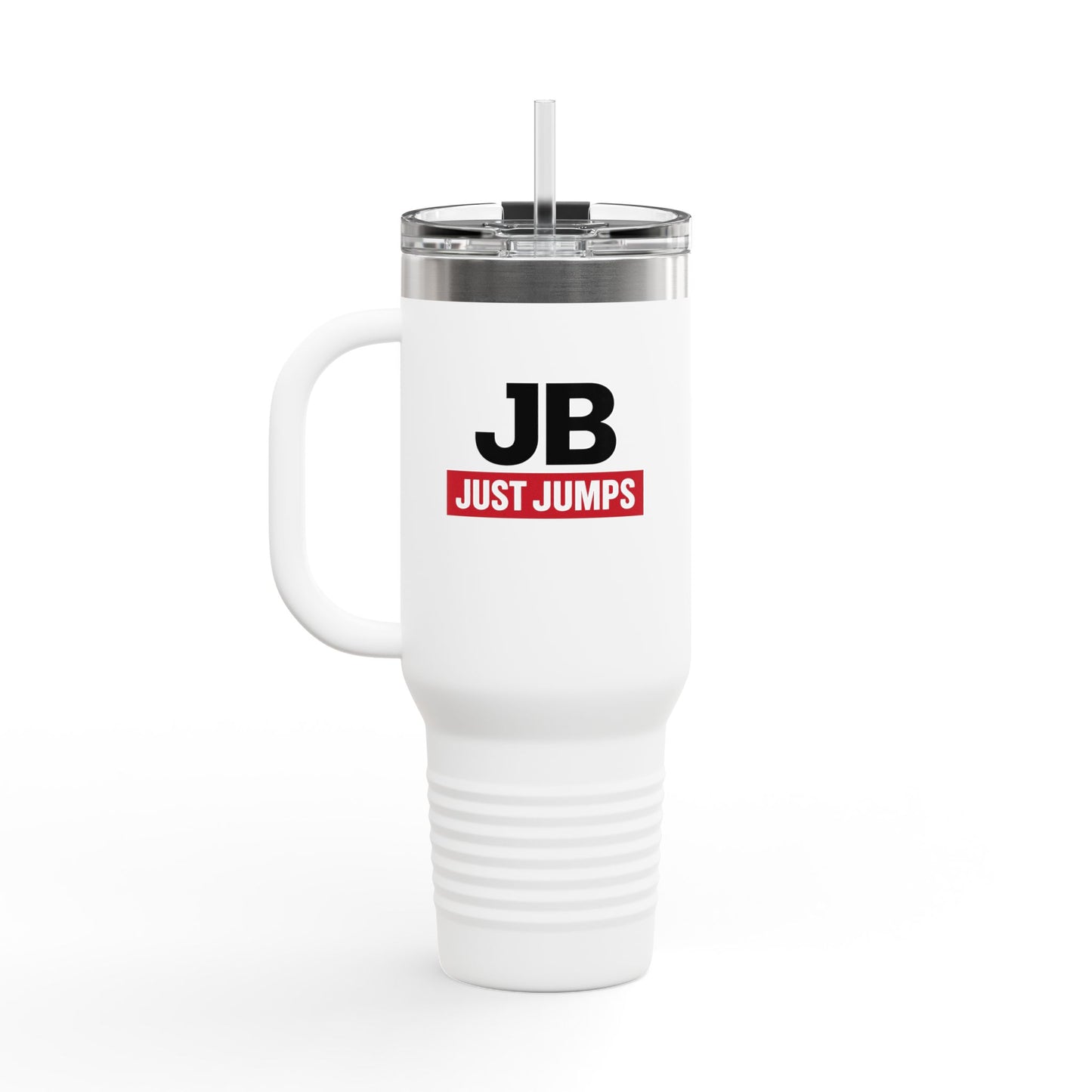 Travel Mug- JB JUST JUMPS
