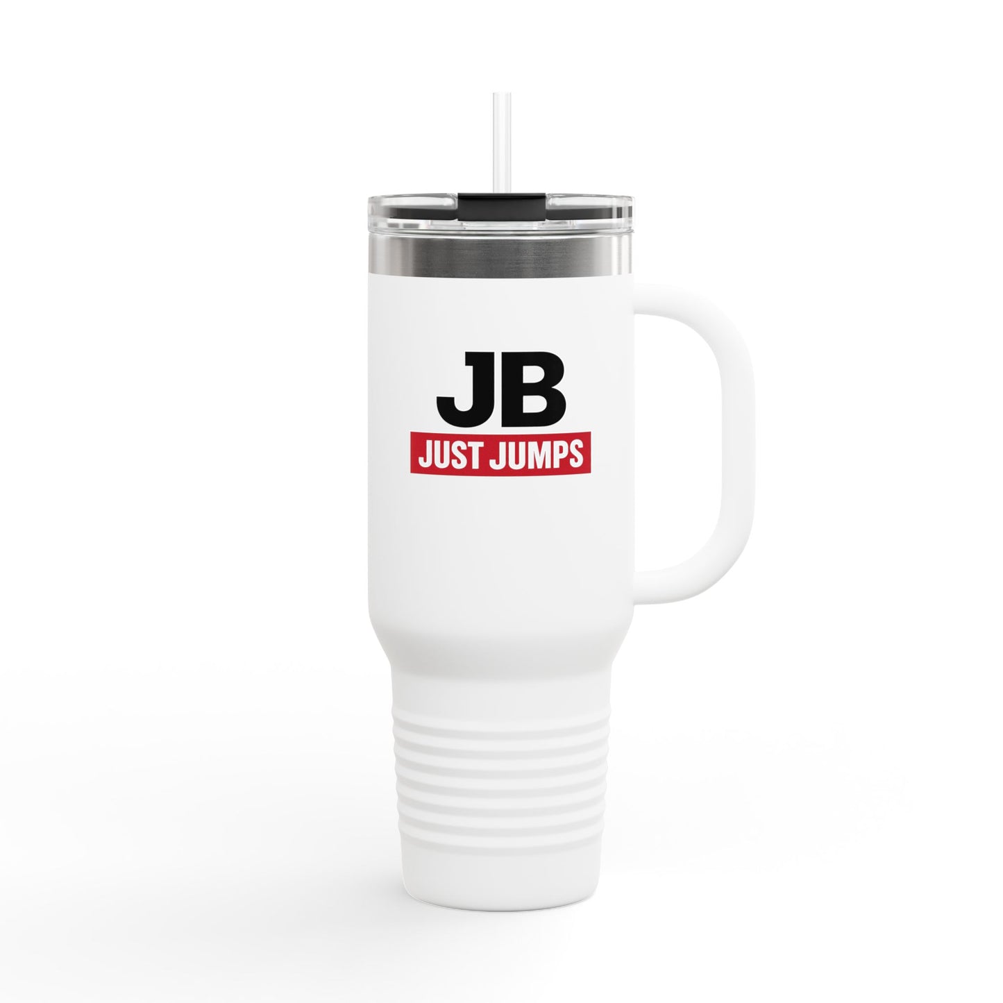 Travel Mug- JB JUST JUMPS