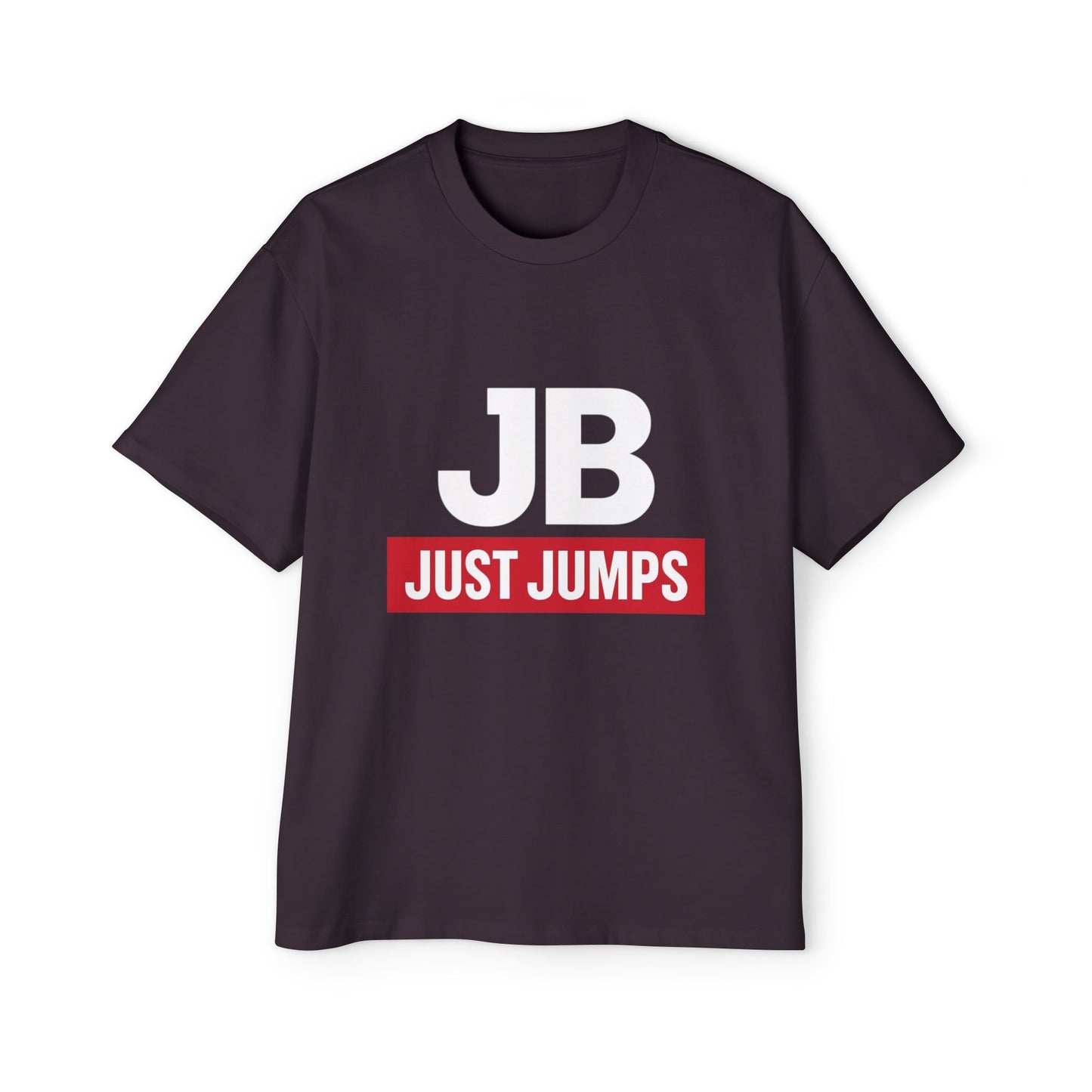 JB  Just Jumps Oversized Tee - Comfy Casual Shirt for Sports