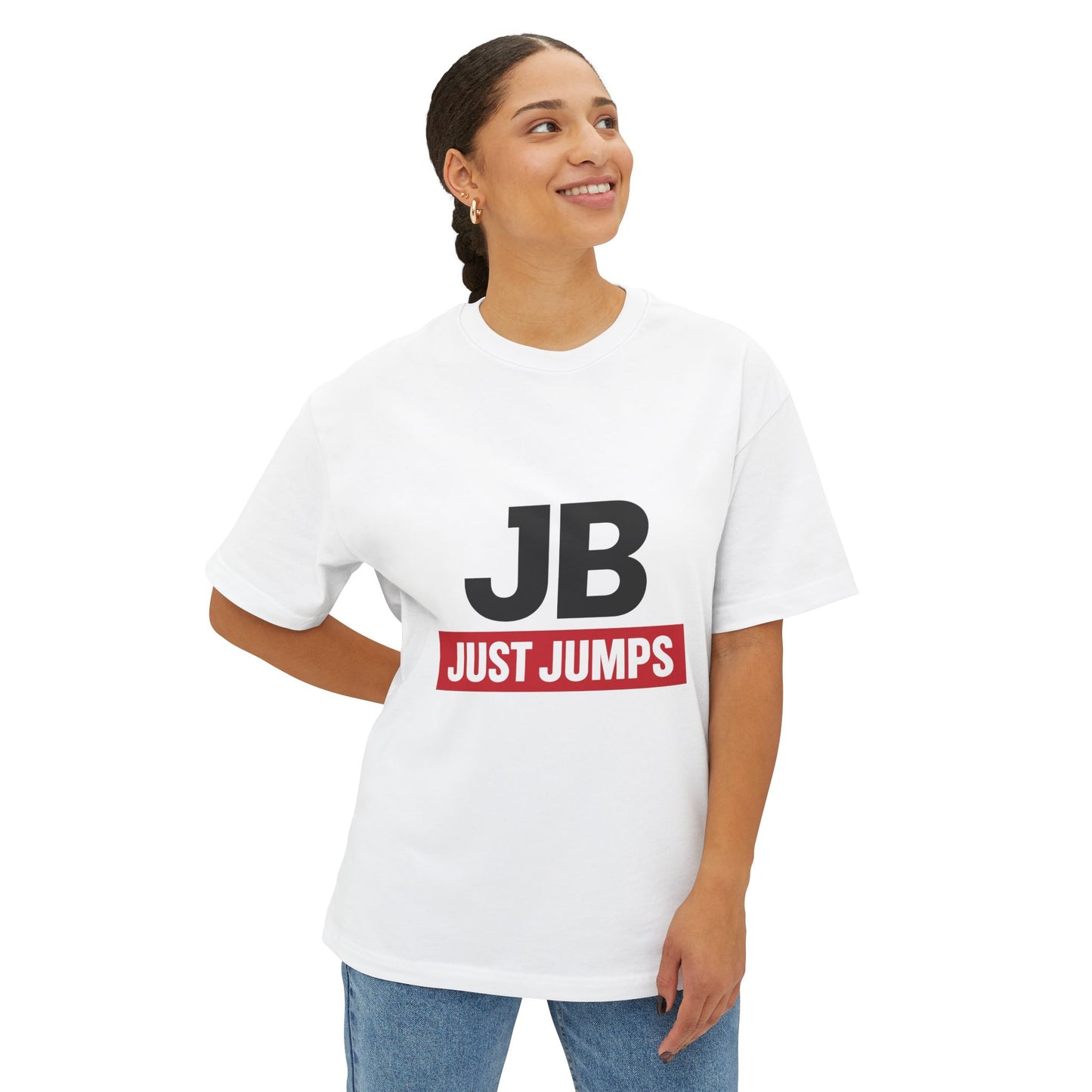 Oversized Boxy Tee - JB Just Jumps