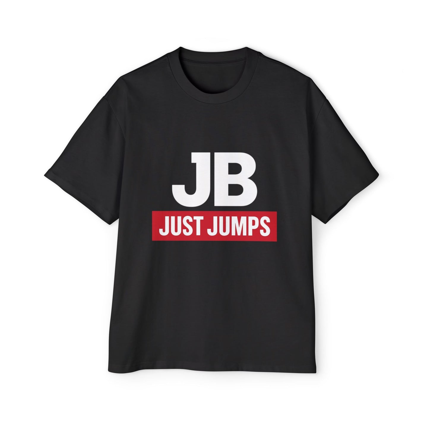 JB  Just Jumps Oversized Tee - Comfy Casual Shirt for Sports