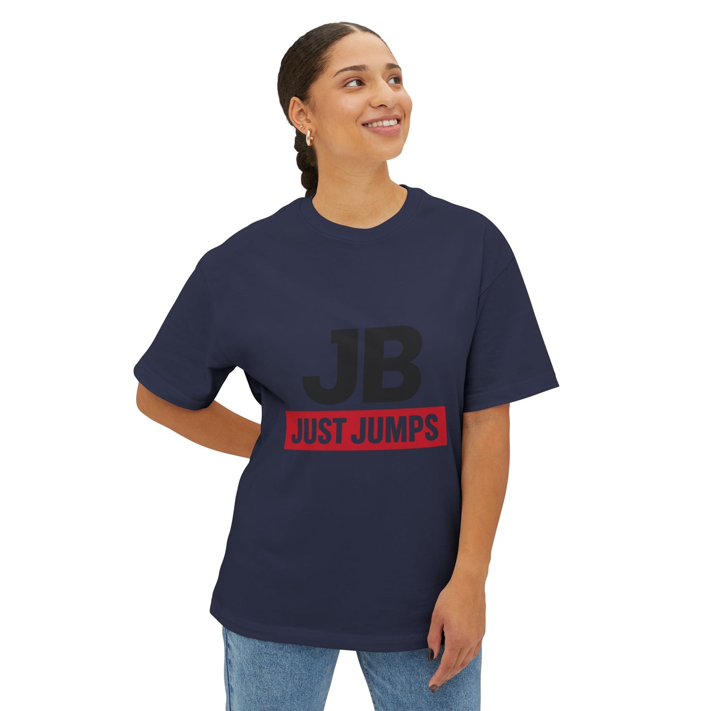 Oversized Boxy Tee - JB Just Jumps