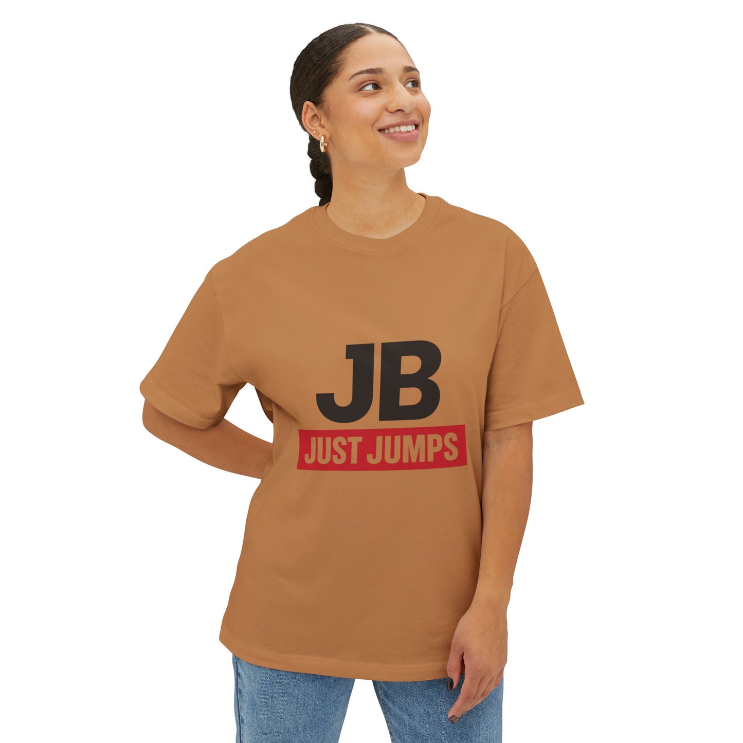 Oversized Boxy Tee - JB Just Jumps