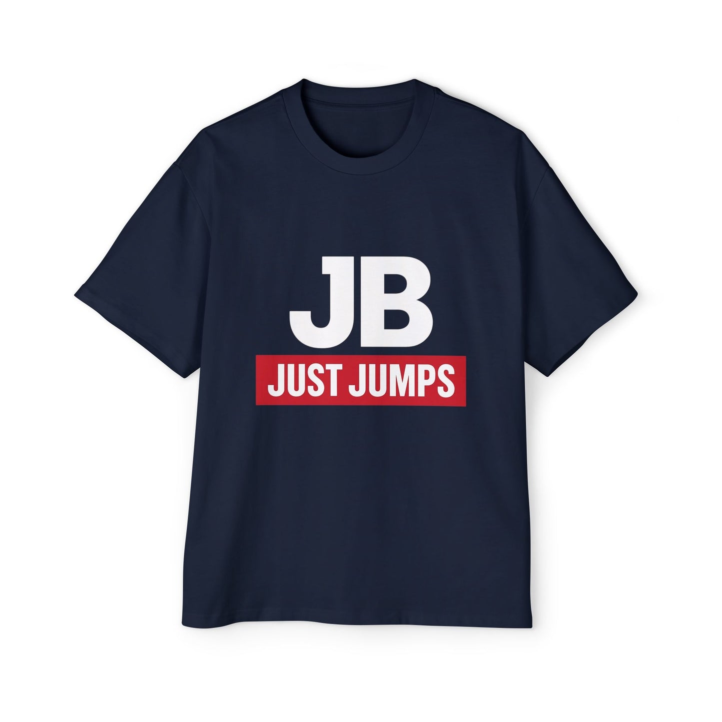 JB  Just Jumps Oversized Tee - Comfy Casual Shirt for Sports