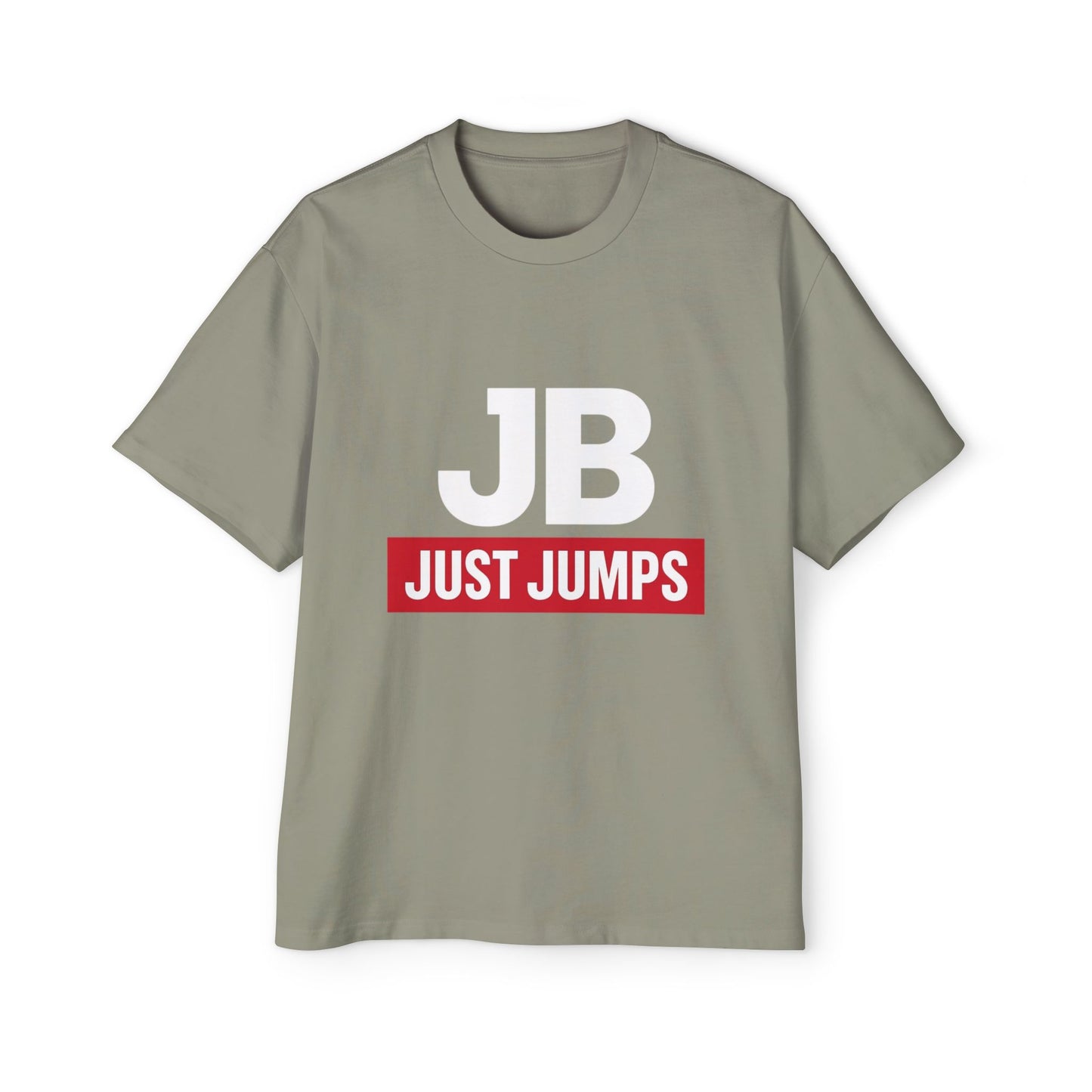 JB  Just Jumps Oversized Tee - Comfy Casual Shirt for Sports